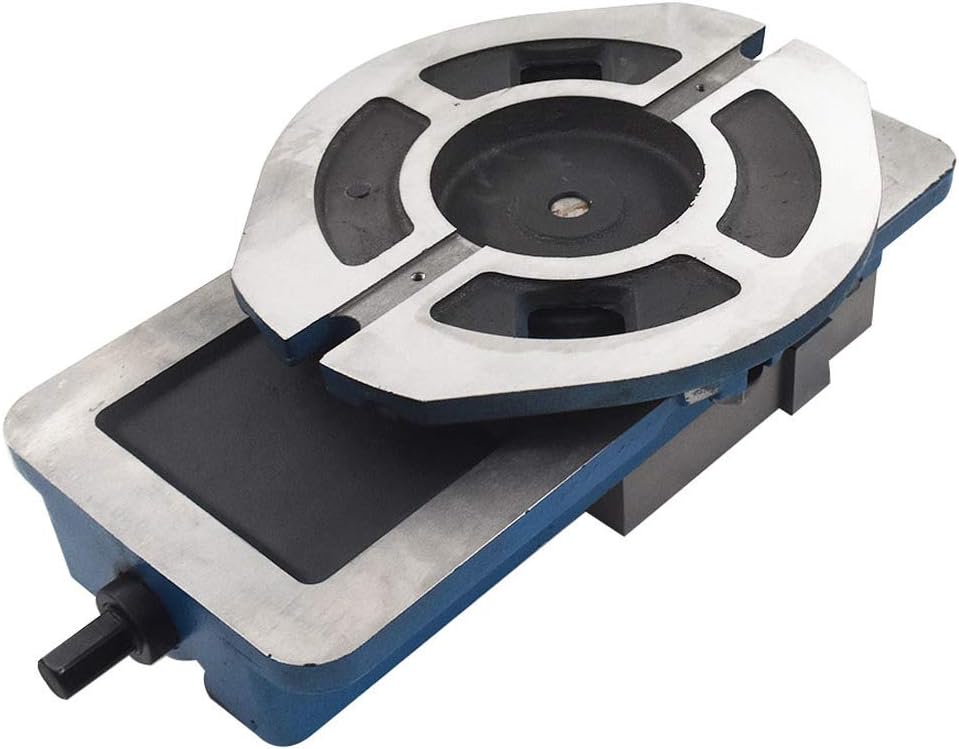 WFLNHB 6 x 7.87" Accuracy Mill Vise Lengthen 360 Degree Swiveling Base Replacement for Milling Shaping and Drilling Machines