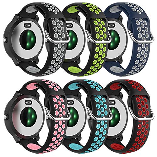 Garmin Vivoactive 5�p�ʋC���o���h �\�t�g�V���R���o���h Garmin Venu Sq 2/Venu 2 Plus/Forerunner 55/Forerunner 158/Forerunner 165/Vivomove Sport/Vi