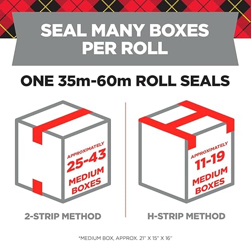 Miniatura 3 de Scotch Cinta de embalaje para envío, 1.88" x 54.6 yardas, 6 rollos (3350-6)