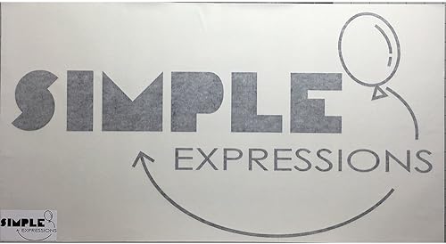 Miniatura 2 de Simple Expressions Arts Thankful Grateful Blessed Religious Love Vinilo de vinilo para pared con texto en inglés "Lettering"