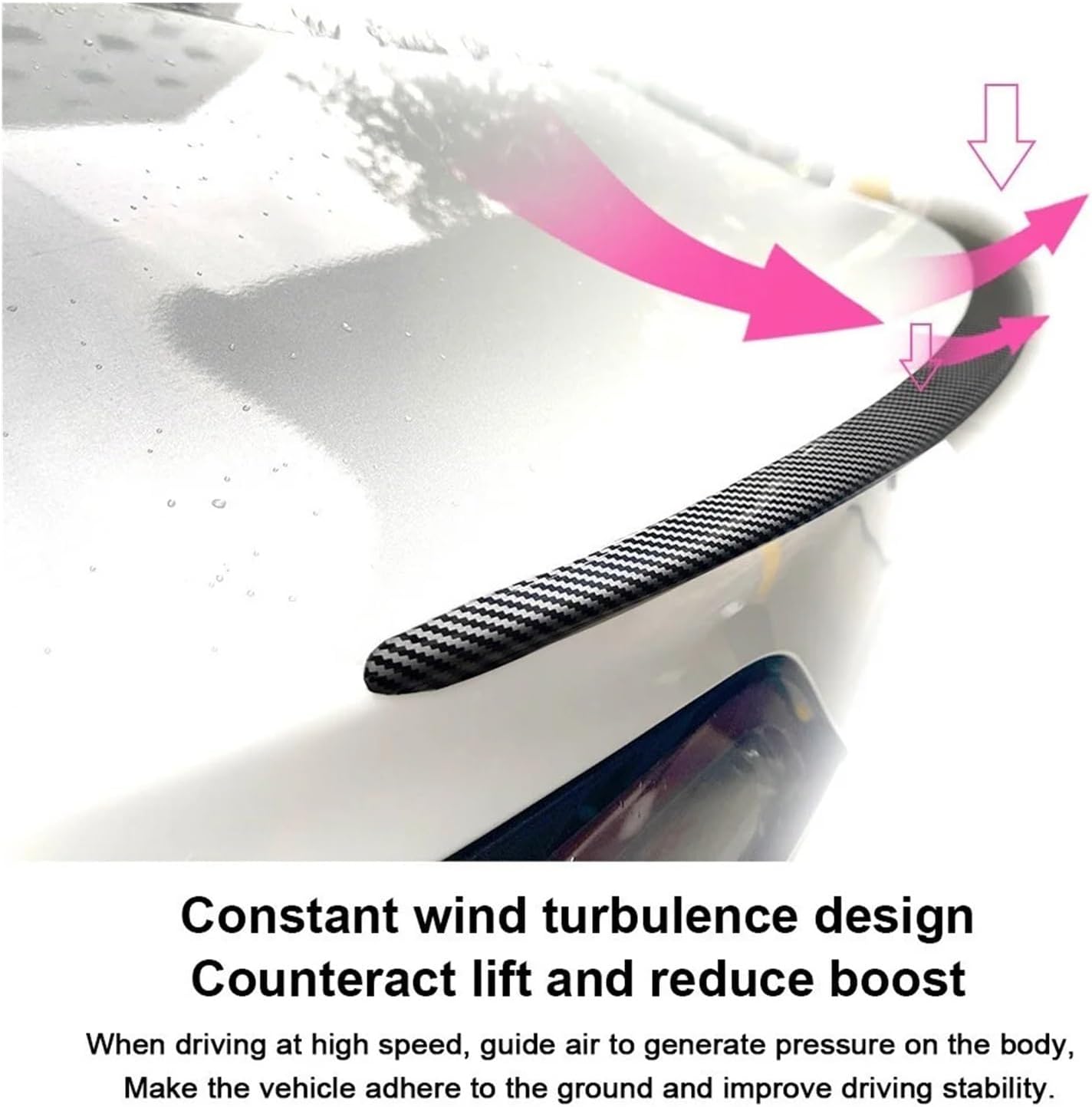 Model3 Highland 2025 ABS Carbon Fiber Spoiler ModelY Trunk Wing Compatible For Tesla Model Y 2024 Accessories Car Exterior Parts Modificate(MY carbon matte)