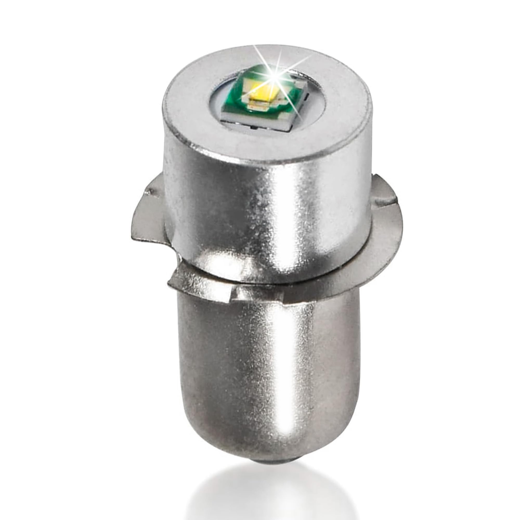 HQRP - P13.5S Base Upgrade Flashlights LED Bulb 1.3W, 6-24 VDC