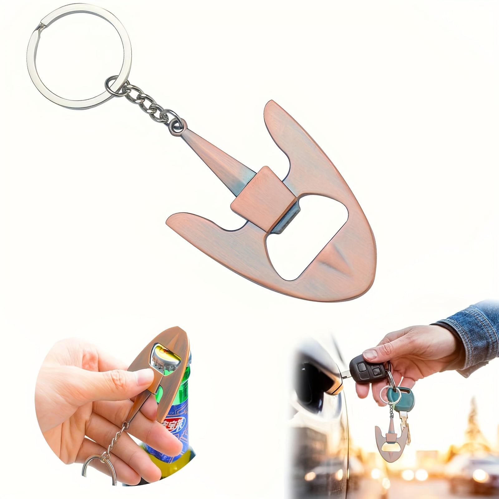 Portachiavi Unisex a forma di piede cavatappi apribottiglie piedi in metallo ciondolo portachiavi portachiavi regalo  34