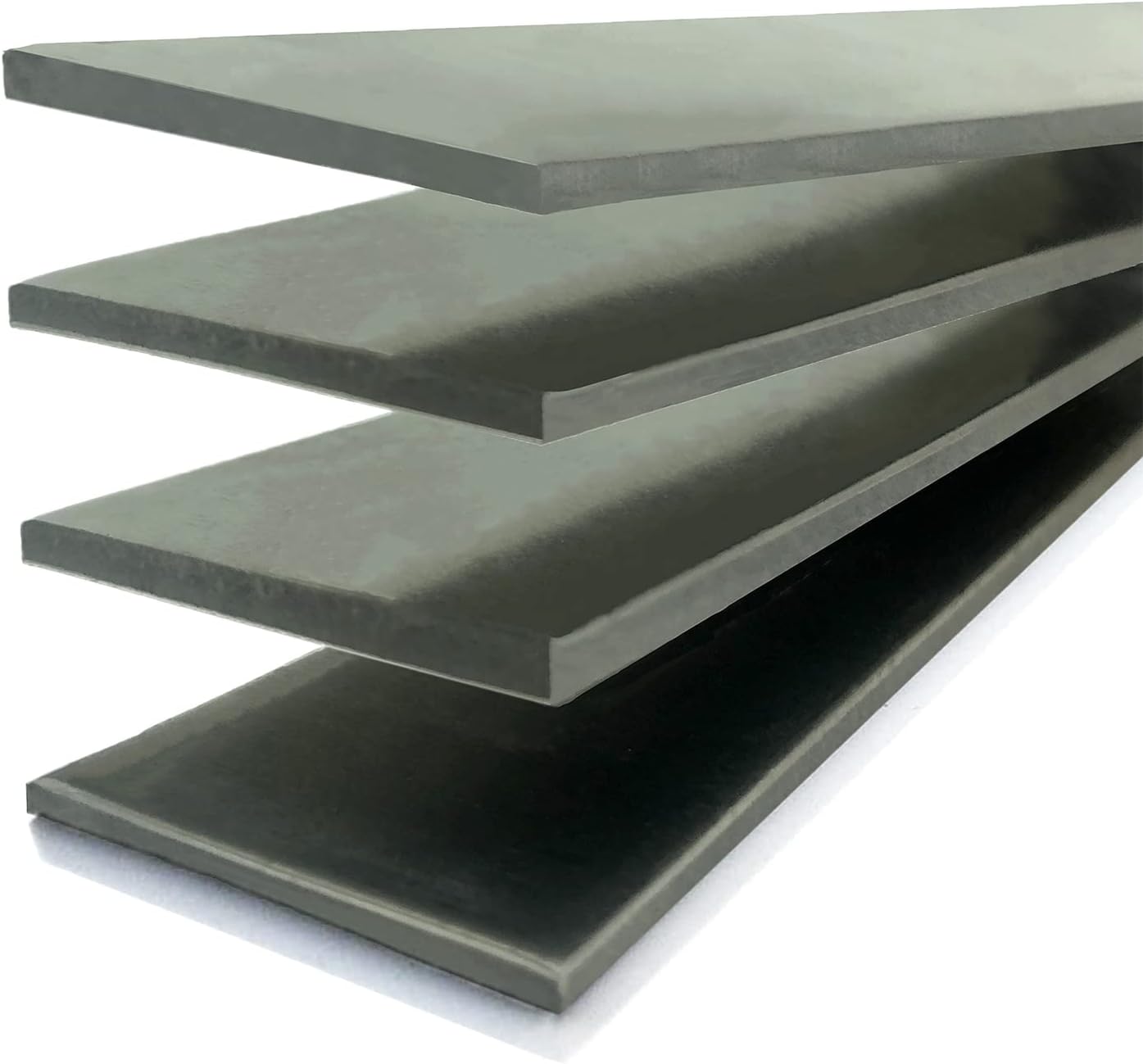 1095 Steel Flat Stock for Knife Making-Annealed High Carbon Steel,Flat Steel Bars,12"x1.5"x0.12",4 Pack