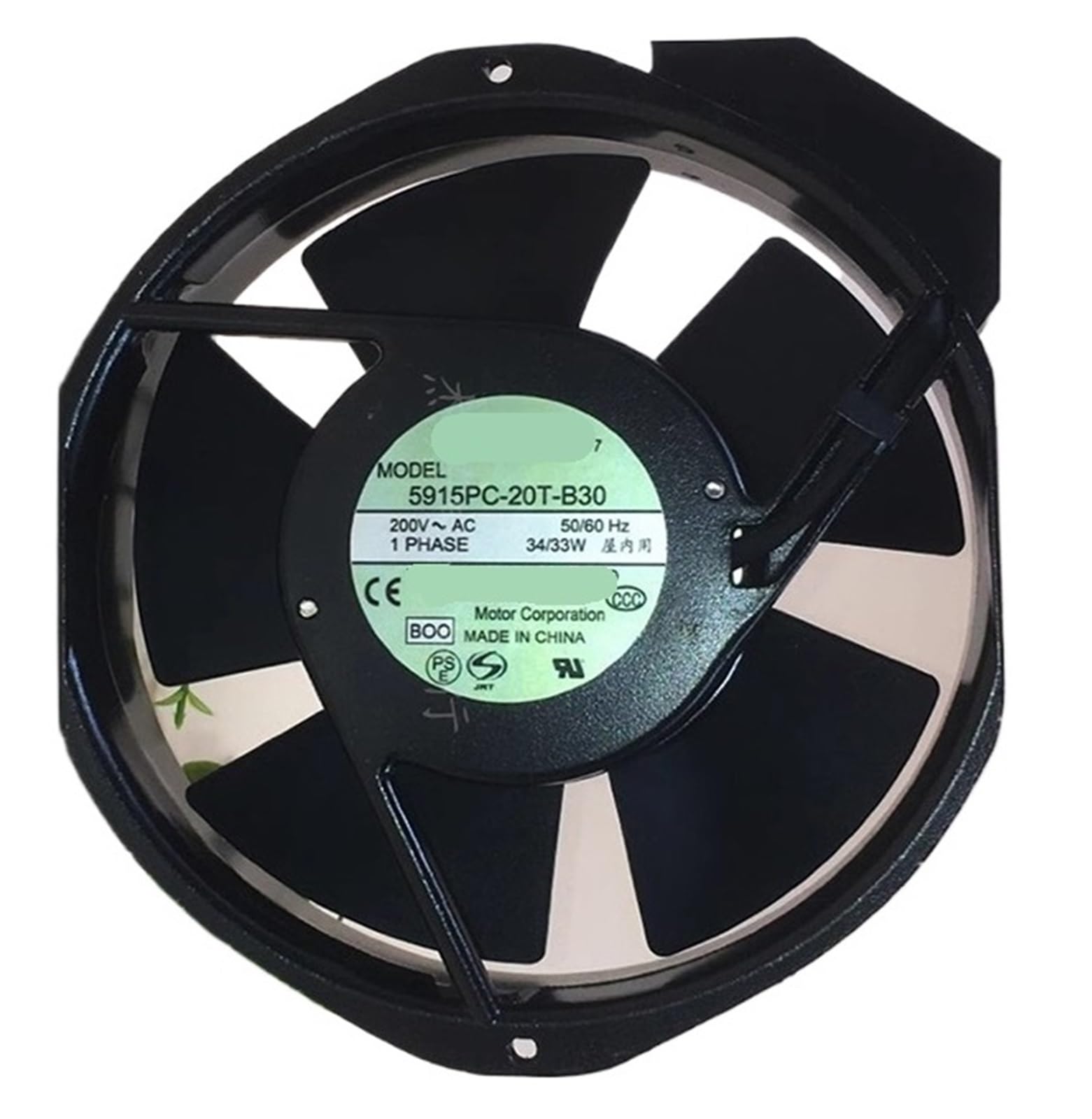 YMUGUEGH 5915PC-20T-B30-B00 AC200V 172 * 150 * 38 fan
