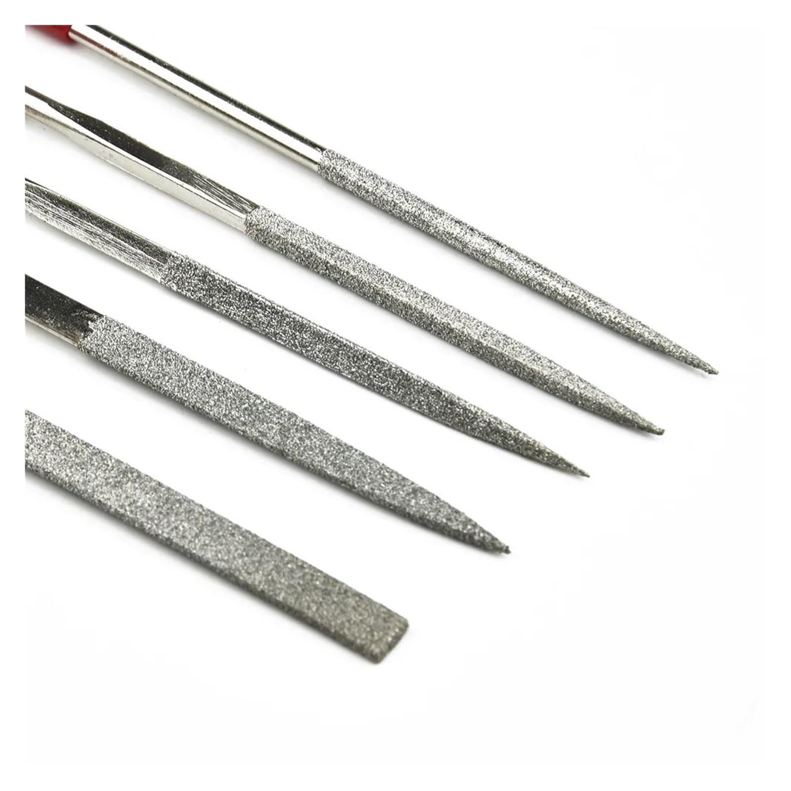 Set di lime ad ago diamantate 5 pezzi/set di lime ad ago in metallo