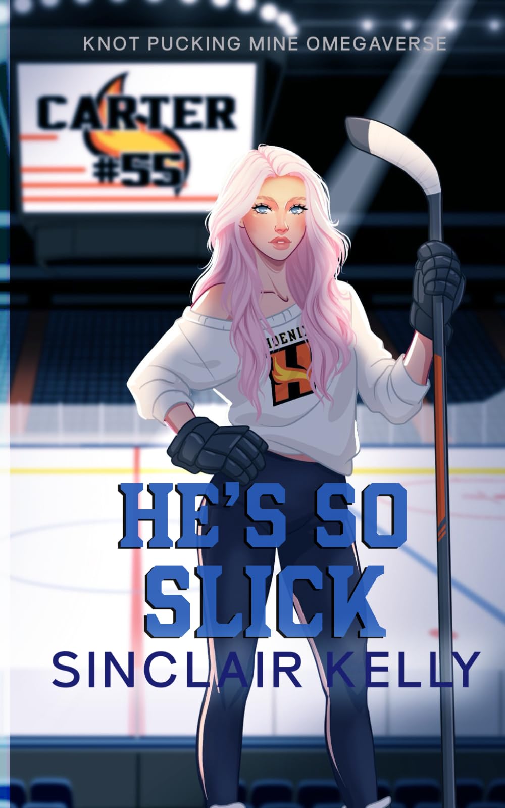 He's So Slick (Knot Pucking Mine Omegaverse)