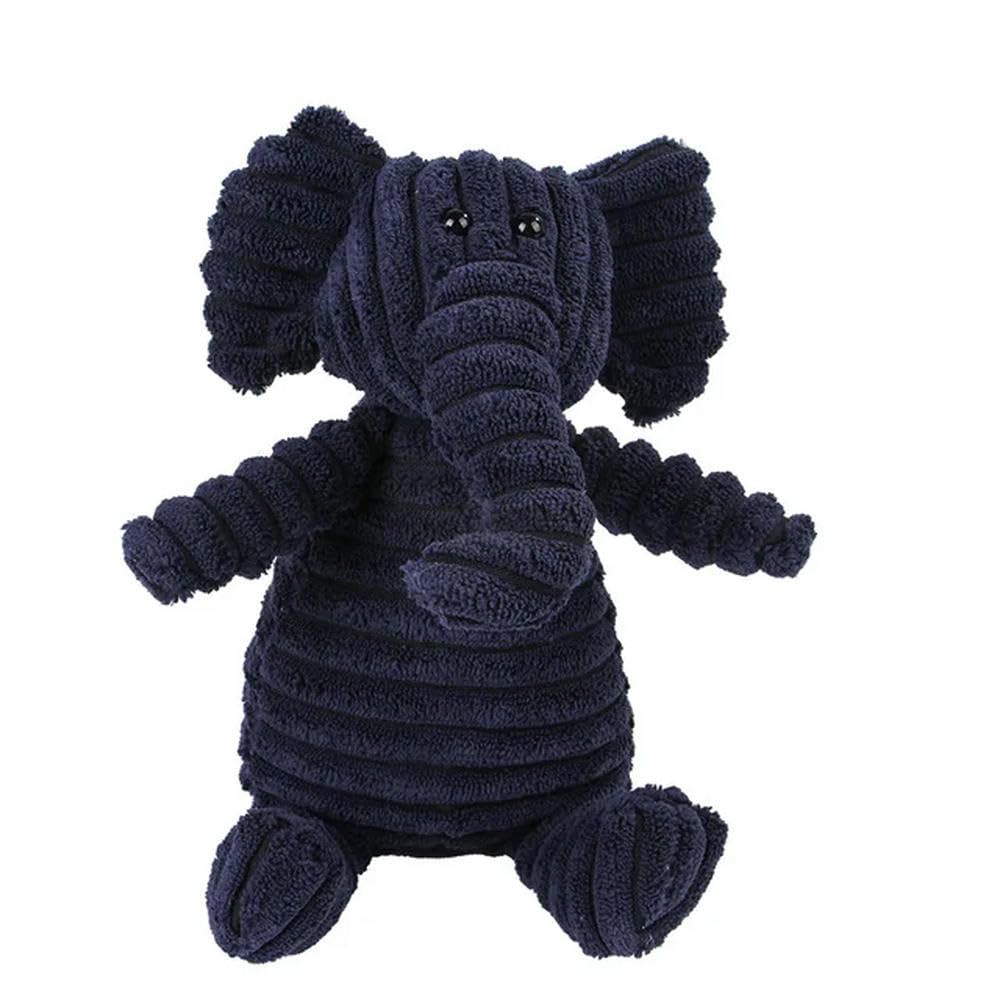 Giocattoli per cuccioli, Giocattoli for cani, peluche, a forma di animali, resistenti al morso, con squittio, in velluto a coste, giocattolo for l'addestramento degli domestici, 2 pezzi, taglia L(K)