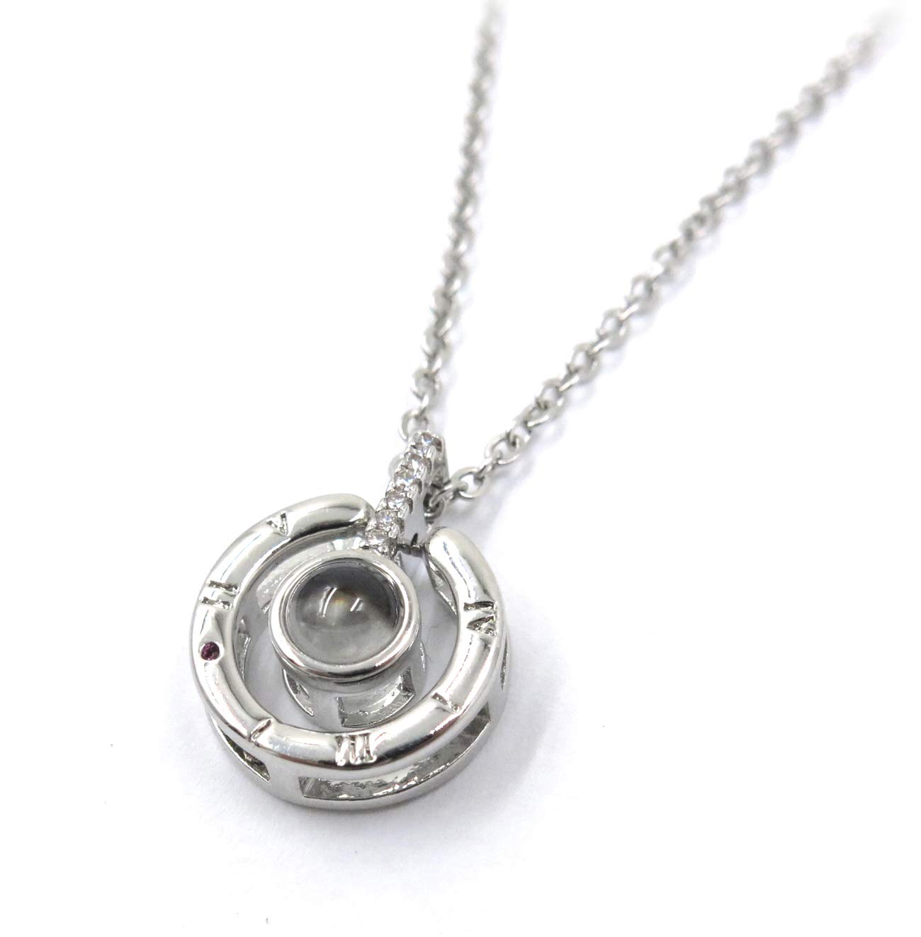 Womens I Love You 100 Necklace Love Writting in 100 Languages for Wife