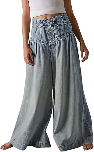 Pantalones Vaqueros Pantalones Disimular Barriga Gordura