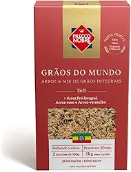 Arroz Pro-Integral, Grãos do Mundo com Teff, Pilecco Nobre, 1 Kg