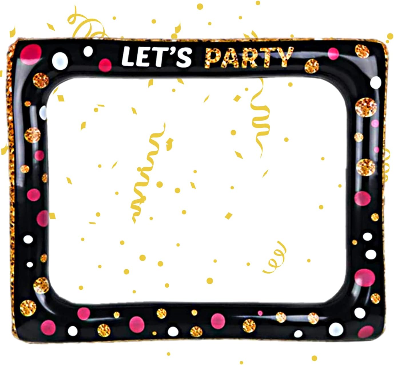 QUACOWW Inflatable Selfie Frame Blow Up Picture Frames Photo Booth