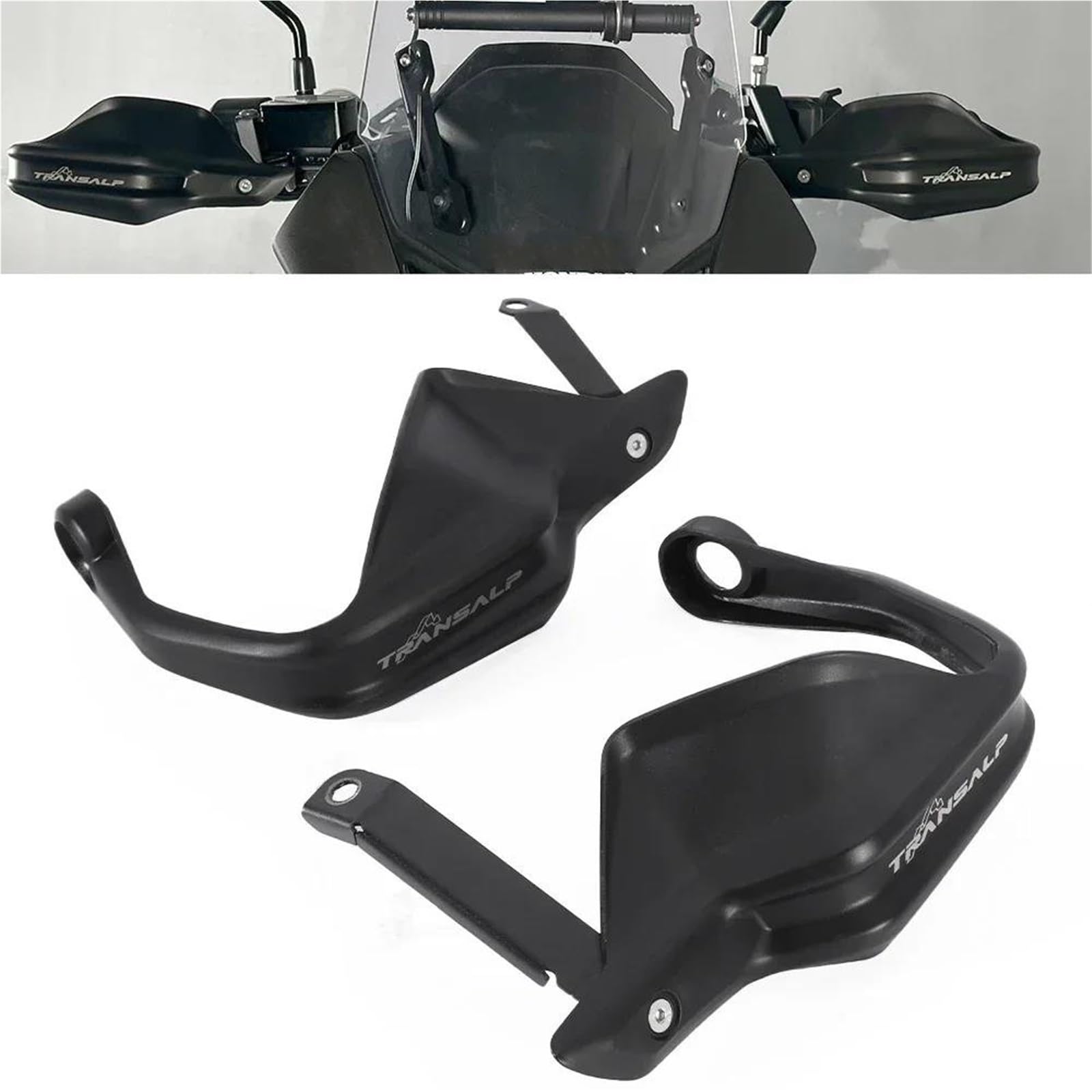 Paramani Manubrio Moto Paramani per Manubrio Moto Protezione per H&Onda XL750 Transalp 750 2023 2024 Paramani Antivento Paramani Manubrio