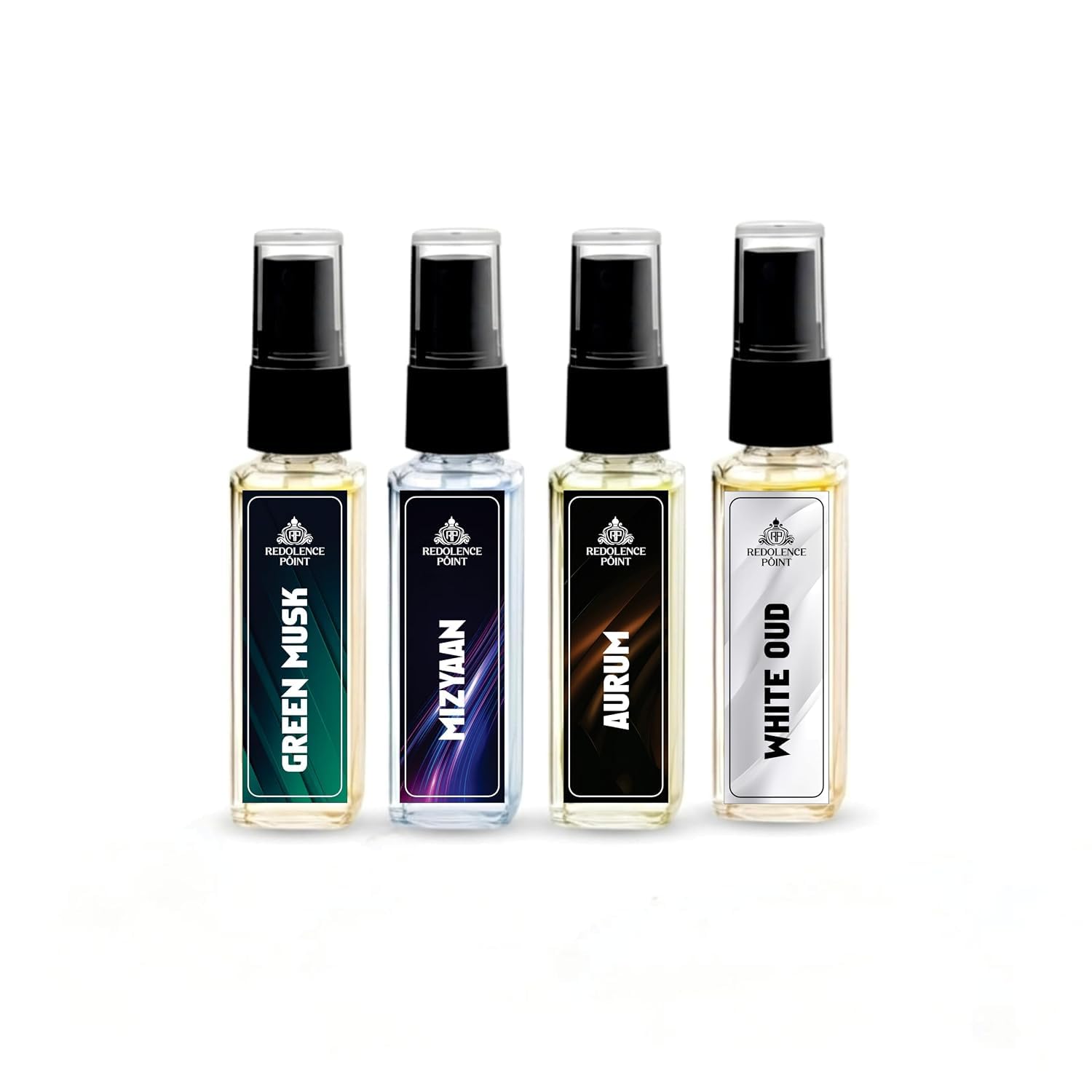 Perfume Oil Gift Set for Men & Women | Green Musk, Mizyan, Aurum & White Oud Attar Spray | Alcohol-Free Long Lasting Perfume Oil | Luxury Fragrance Gift Set for Daily Wear, Office & Party | Pack of 4-image-24