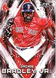 2017 Topps Fire #165 Jackie Bradley Jr. Boston Red Sox Baseball Card