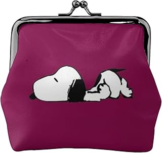レディース ミニウォレット 財布 スヌーピー かわいい アニメ がま口財布 ポーチ おしゃれ 小銭入れ Puレザー カード収納 人気 誕生日 プレゼント