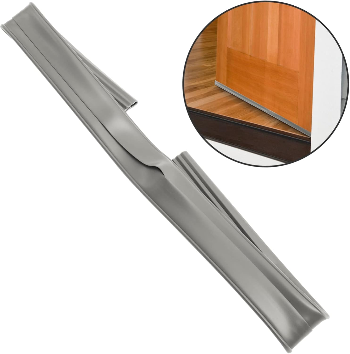 Soundproofing Strip Door Bottom Draft Stopper Windproof Strip for Home Seal Draft Stopper for Dorm