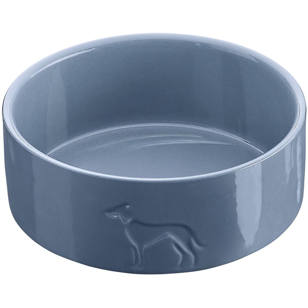 HUNTER Keramik-Napf Osby Glazed Farbe taubenblau, Größe 2500 ml