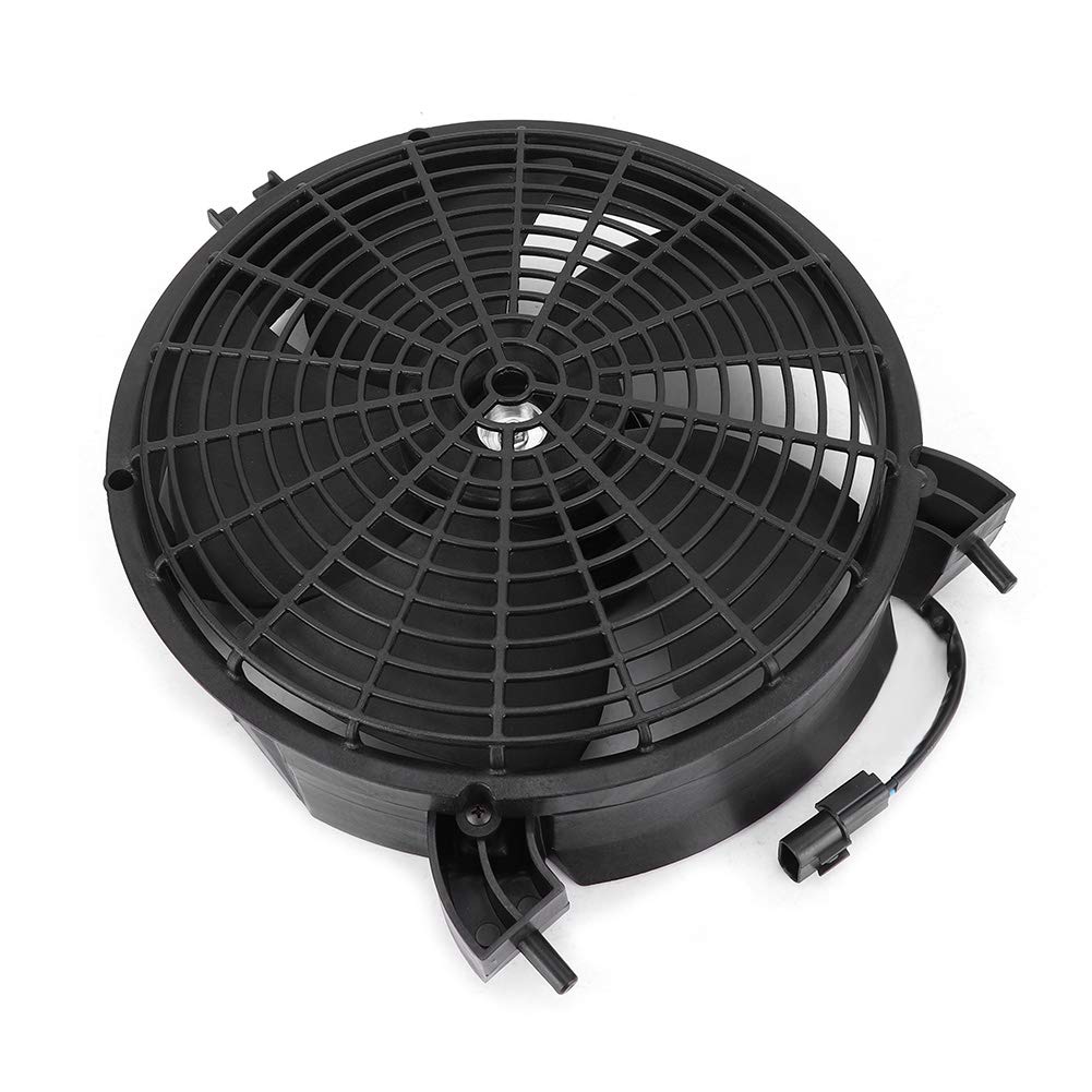 Elektryczny Wentylator Skraplacza MN123607 do L200 PAJERO MONTERO SPORT, Czarny materiał ABS