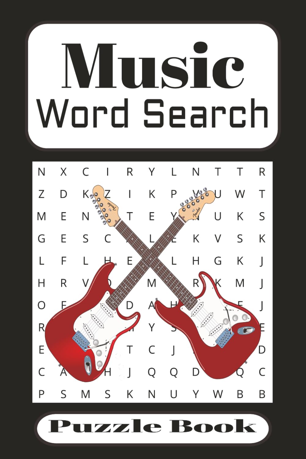 Music Word Search Puzzle Book: Fun and Entertaining Music Words for Kids to Seniors | 50+ Puzzles | 6x9 Inches | Solutions Included | Great Gift Idea