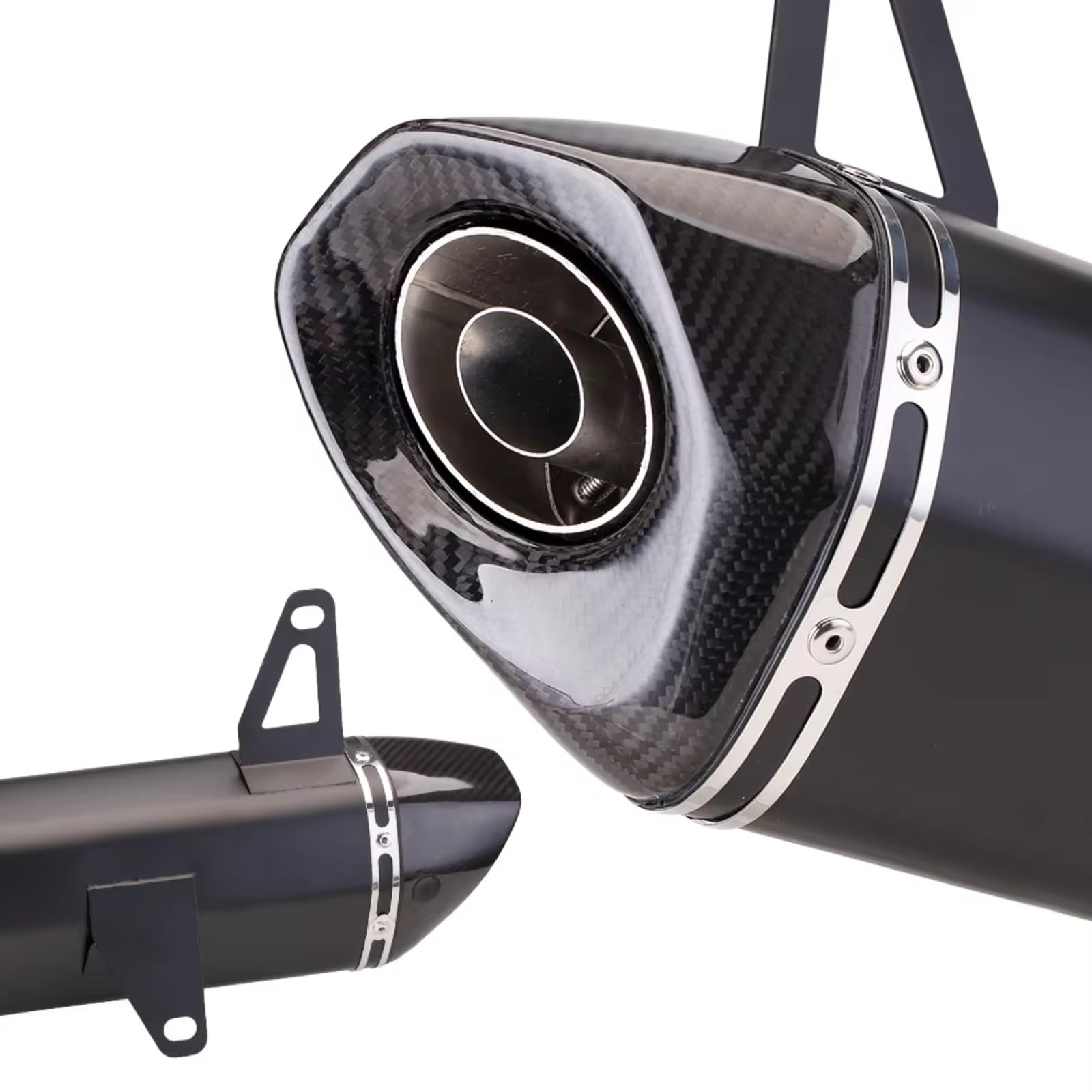 Amazon | オートバイ用ショートエキゾーストマフラー For Vespa For