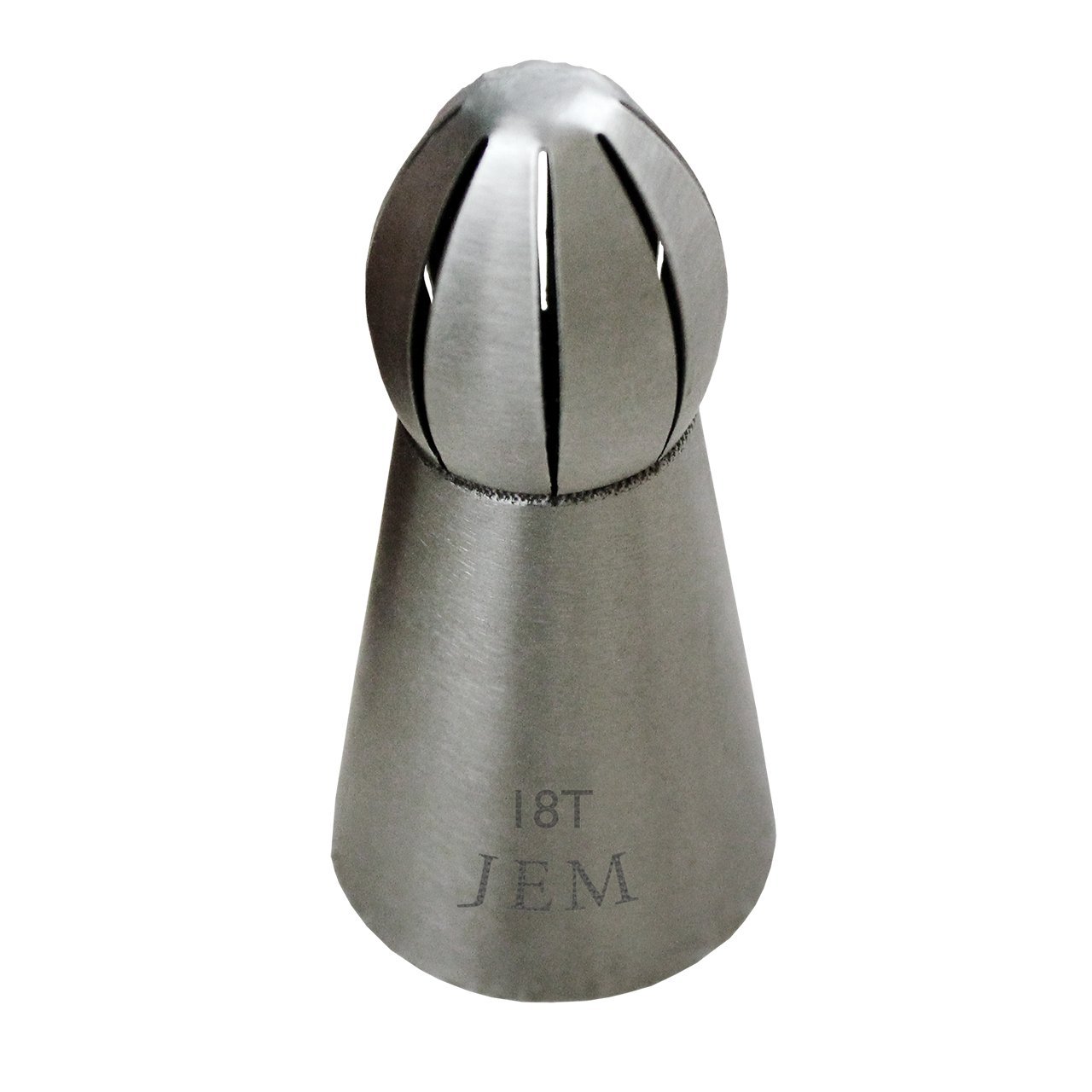 PMEJEM Twist Piping Nozzles 18T & 19T, Set of 2,Silver,3 x 3 x 8 cm