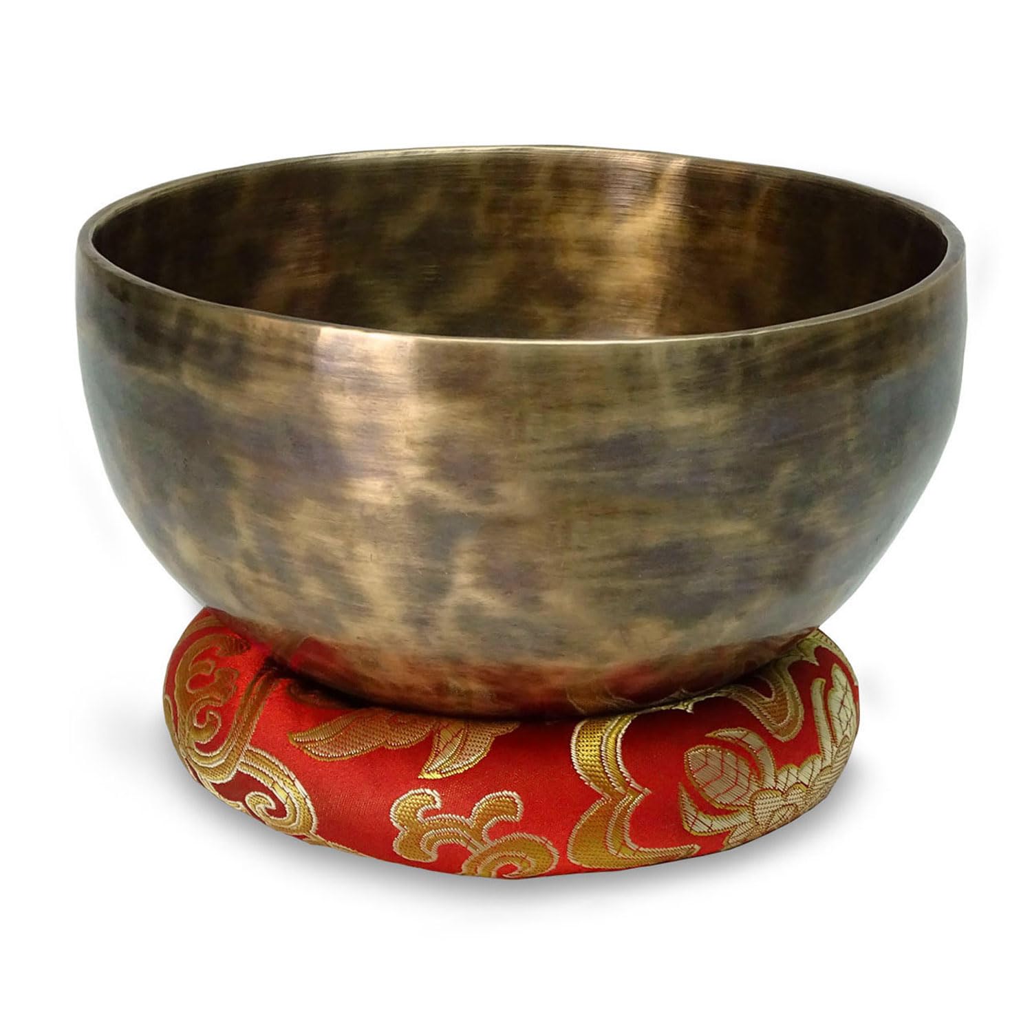 keepdrum Campana tibetana in bronzo, 14 cm