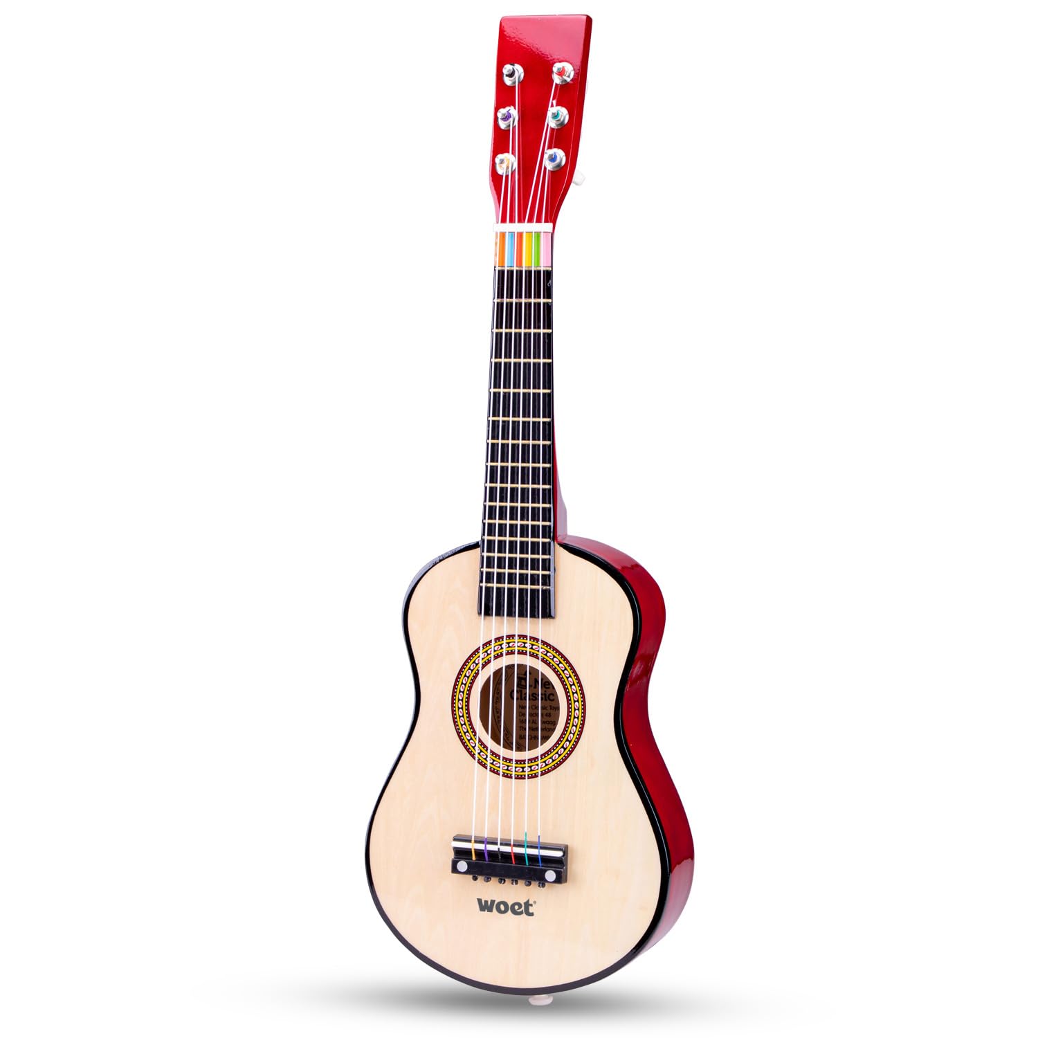 New Classic Toys 10344 Spielzeug Holzgitarre Naturel