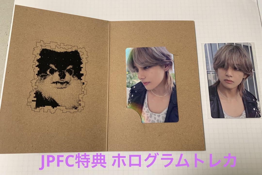 Amazon.co.jp: BTS V 'Layover' JPFC特典 ホログラムトレカ : おもちゃ