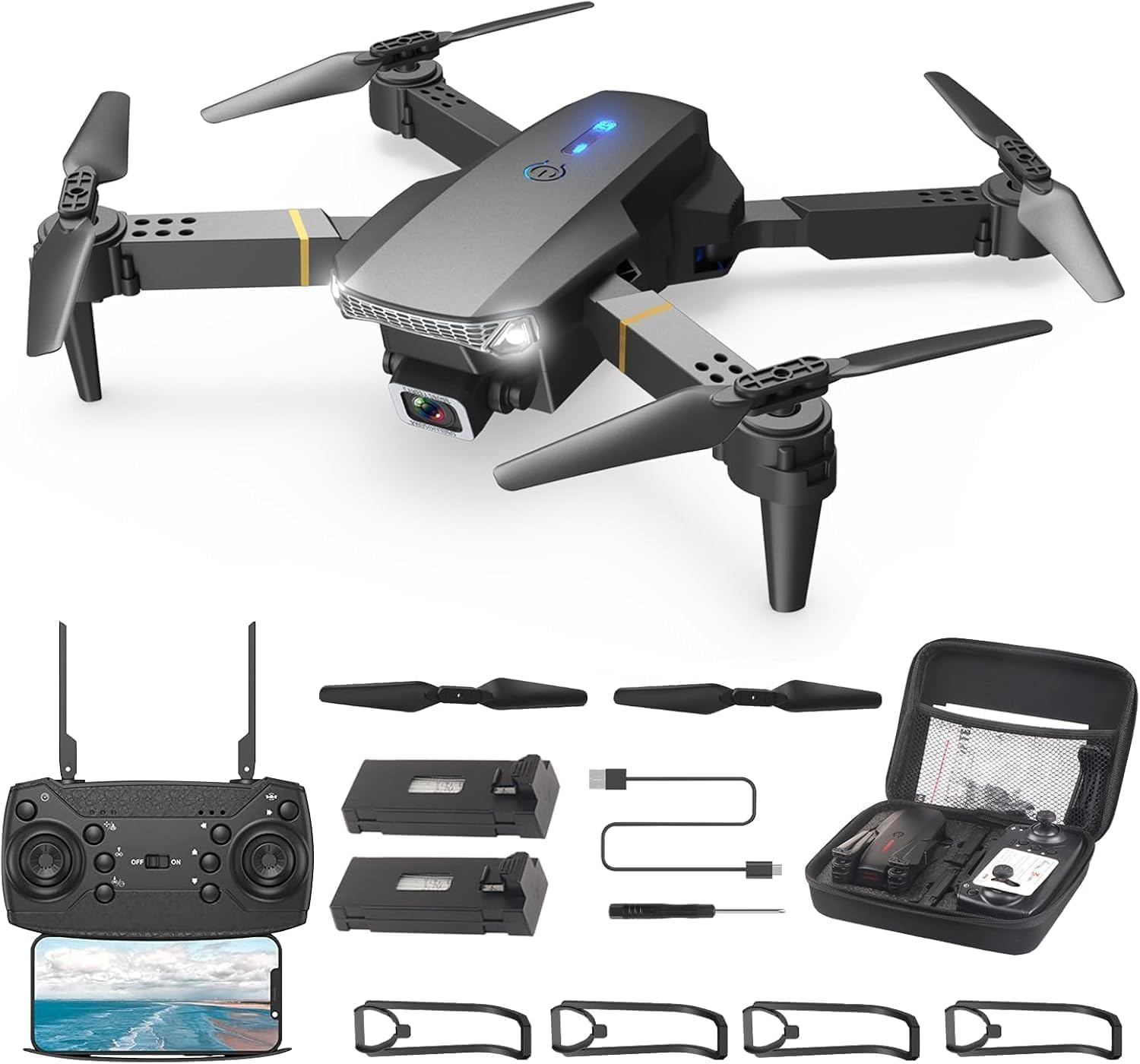 Generic E88 Drone - 8K - 15 min