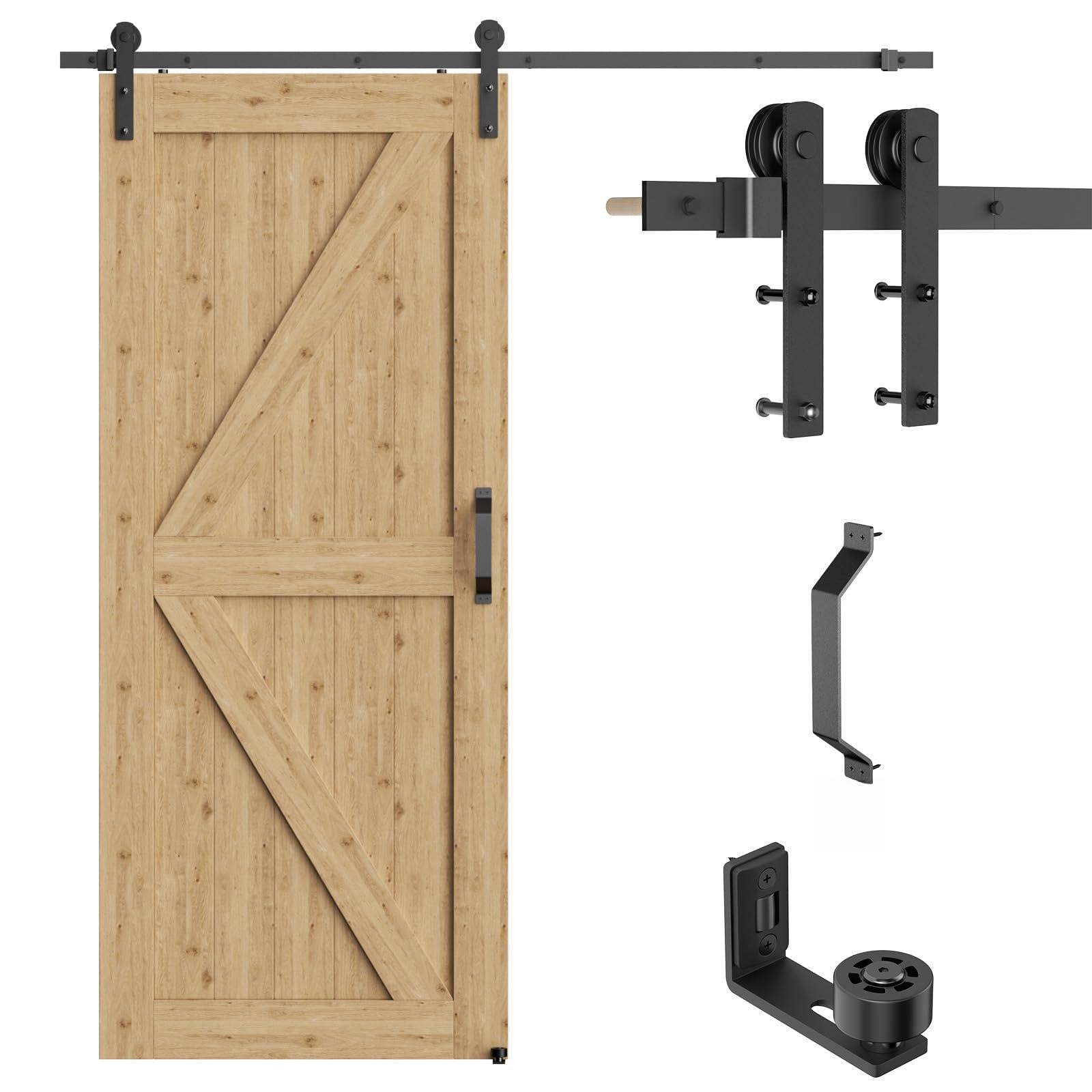 Système de porte coulissante pour optimiser l'espace et supprimer le débattement