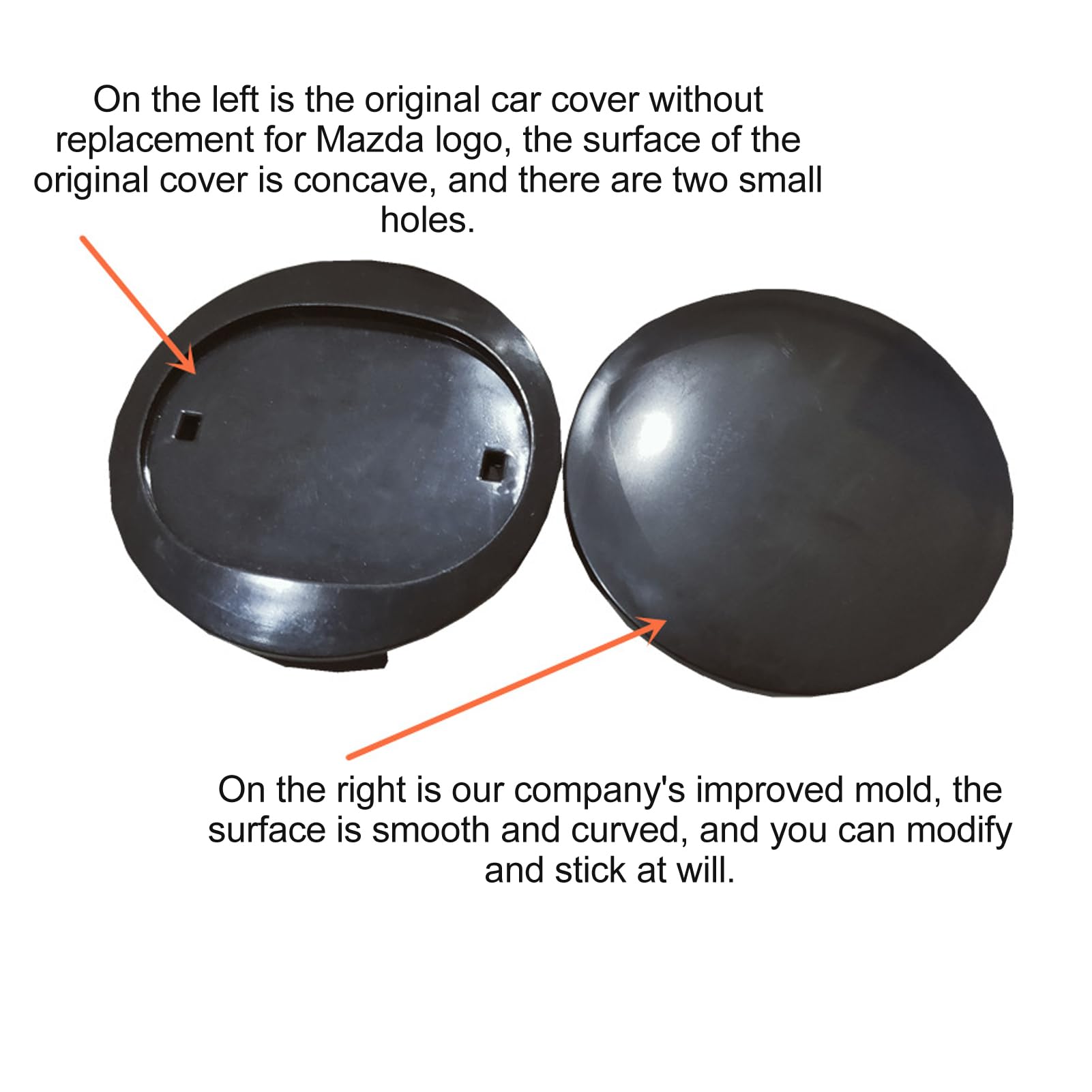 4 Pcs Capuchons de Centre de Roue OD 54mm 49mm ID Style de Fibre de Carbone Roue Pneu Centre Hub Caps Cover Center Caps Jante Hub Caps pour Voiture Camion