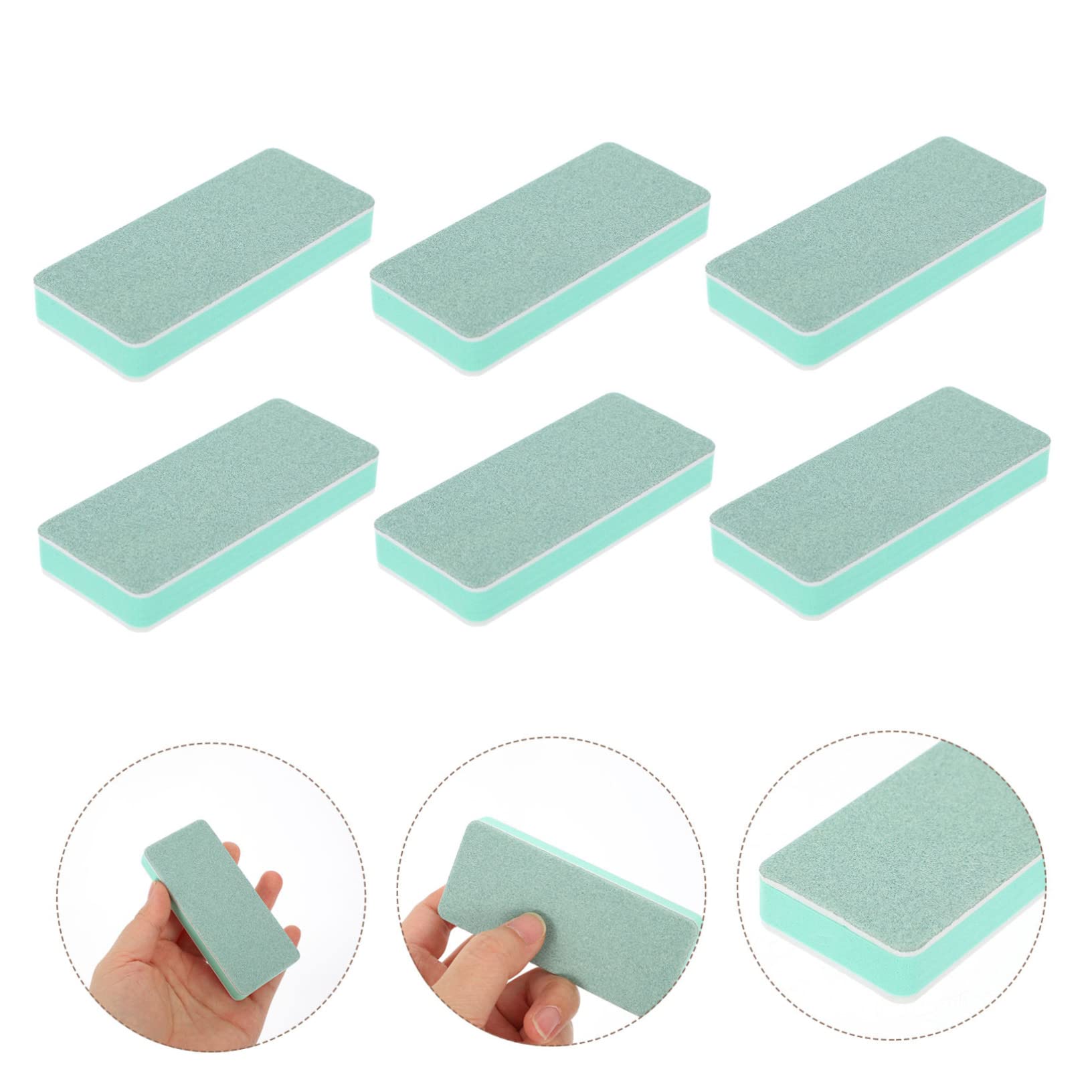 MAGICLULU Set Di 4 Strumenti Per Manicure E Smalteria Per Unghie Blocco Per Lucidatura Unghie Forniture Per Nail Art 12 Pezzi*4