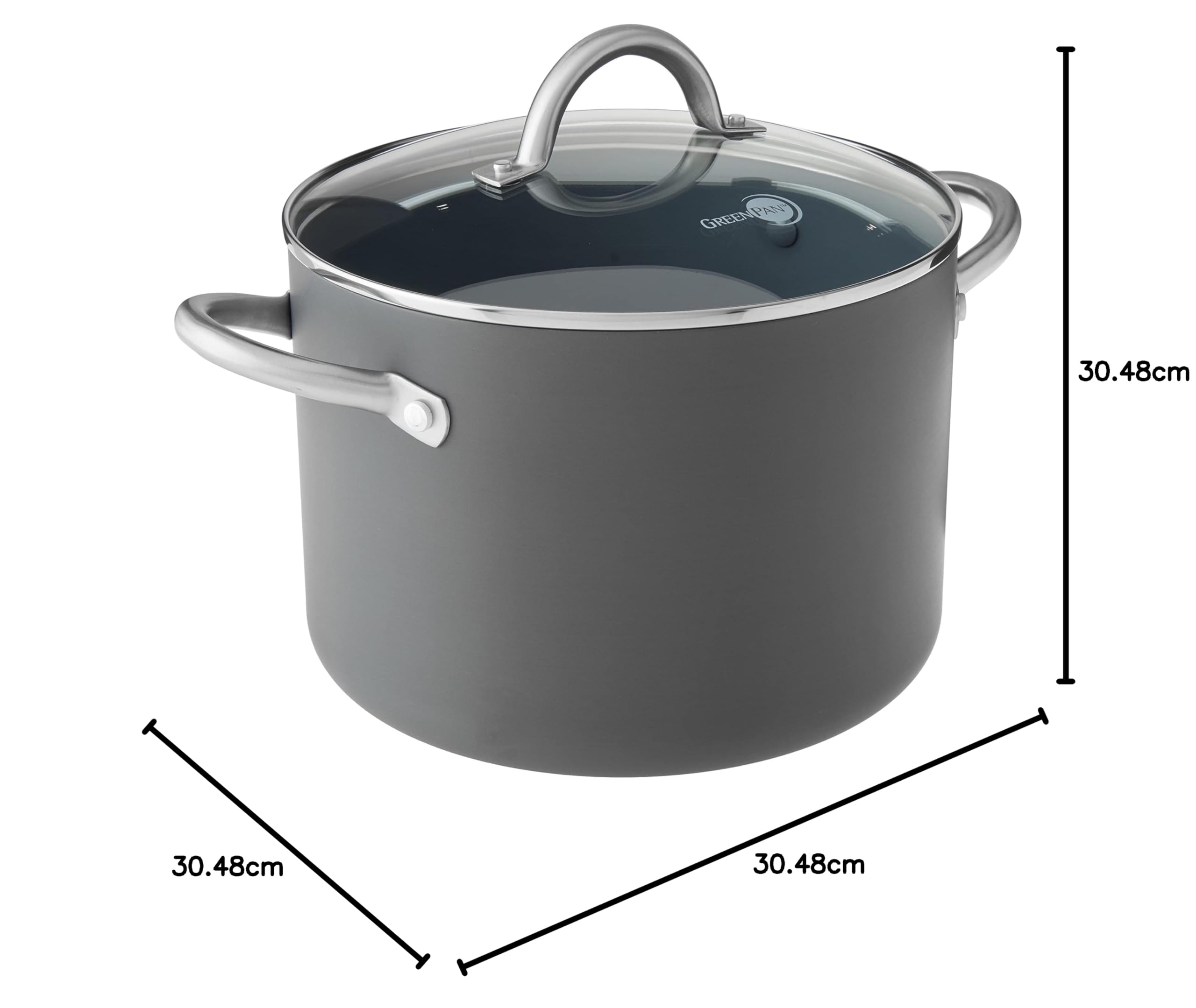 GreenPan リマ 8QT スープ鍋 Amazon | GreenPan リマ 8QT スープ鍋 | グリーンパン(Greenpan) | 寸胴鍋