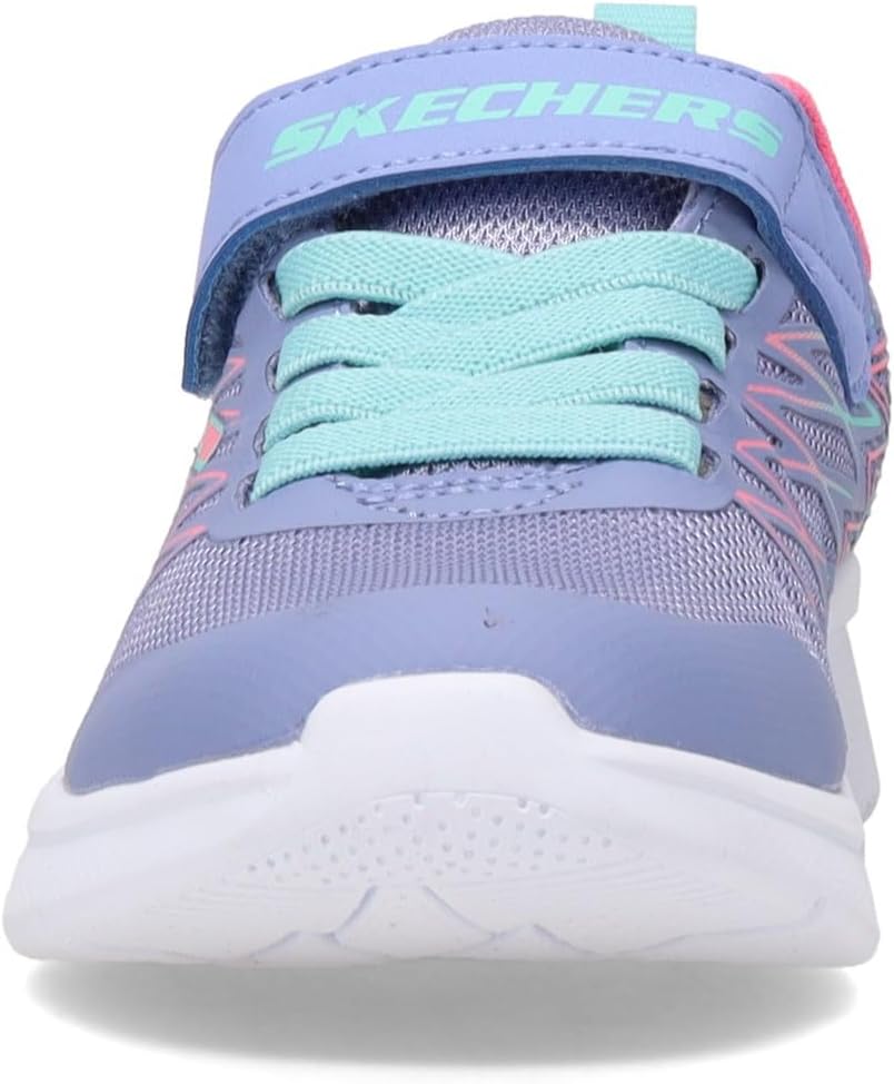 Skechers Unisex-Child Microspec-Bold Delight Sneaker - Image 4