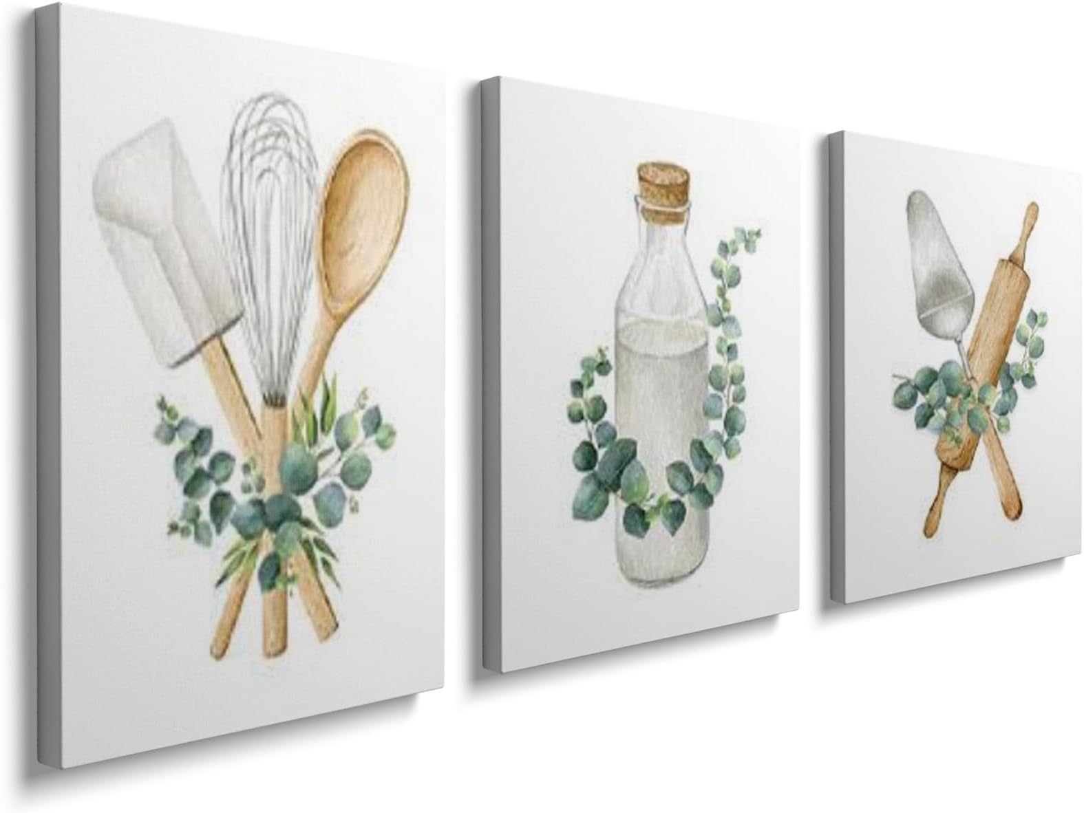 prinfantasy Kitchen Wall Art Canvas Frame - Aesthetic Decor Paintings for Home Dinner Room 30x40 cm 0101