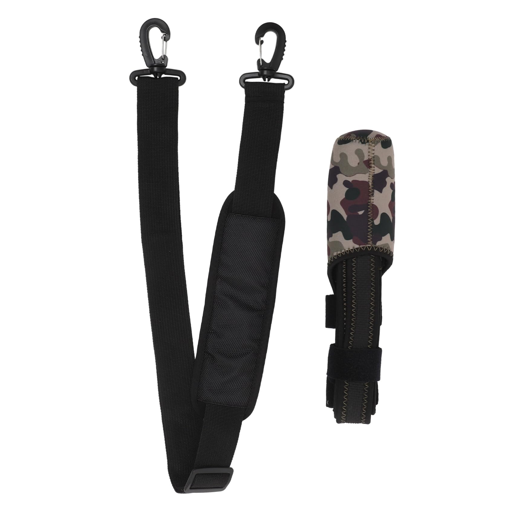 GOOHOCHY Fishing Rods Shoulder Strap Carrying Bag Multi-Functional for Outdoor Activities Compact Comfortable