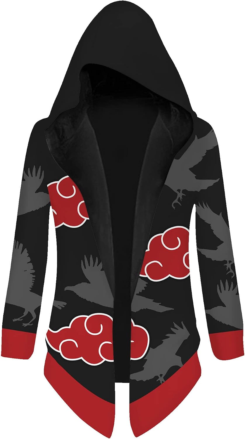 Akatsuki Trench Coat Cardigan Cosplay 