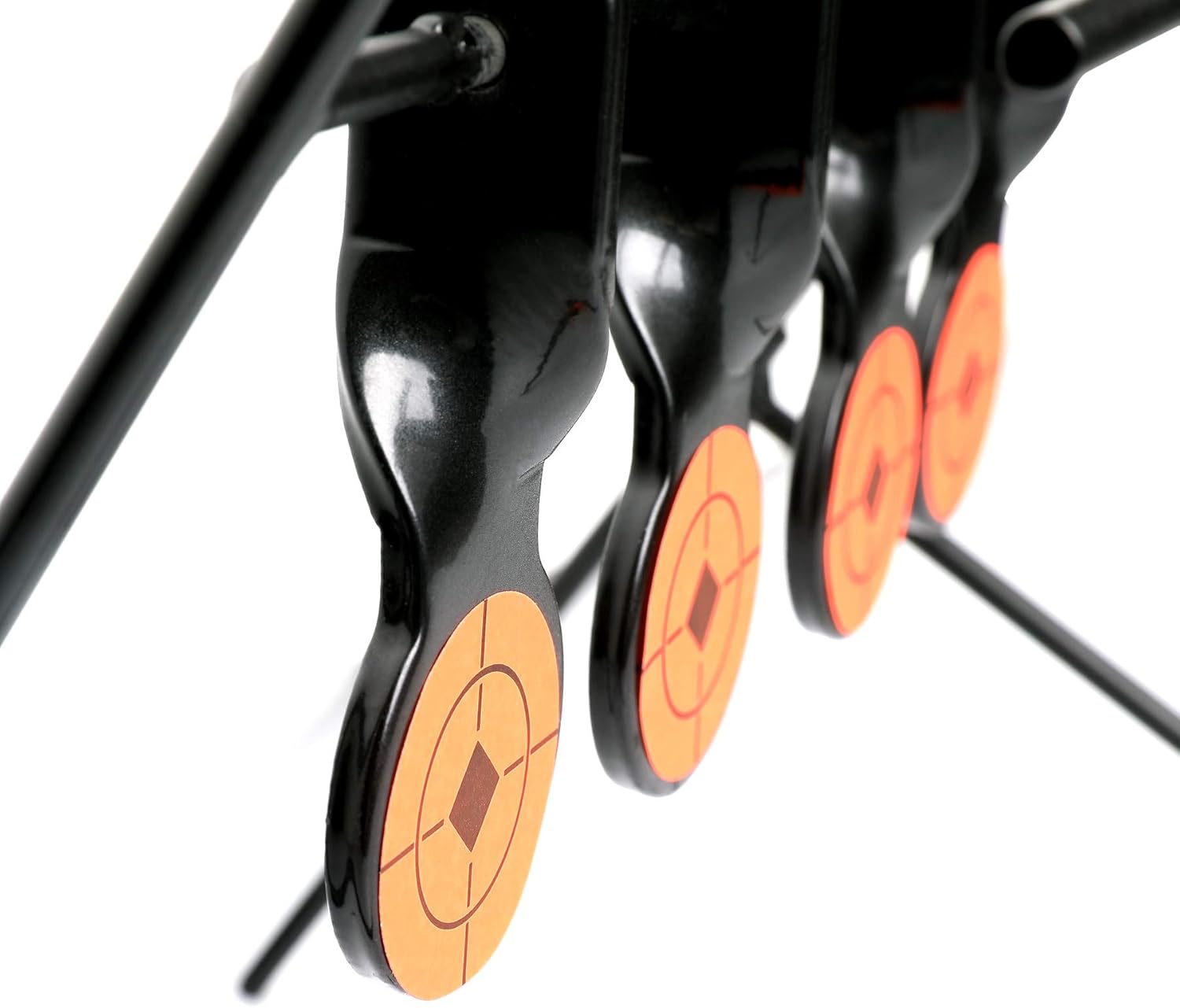 Hiram Resetting Target with Portable Design and Shooting Spots, Rated for .22 .177 Caliber