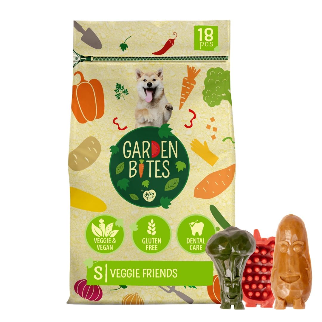duvoplus Vegetarische Hundeleckerli Veggie Friends Größe S