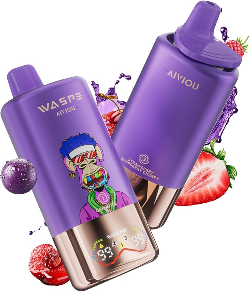 Amazon | 【多種類のフレーバー自由切替】WASPE使い捨て電子タバコ