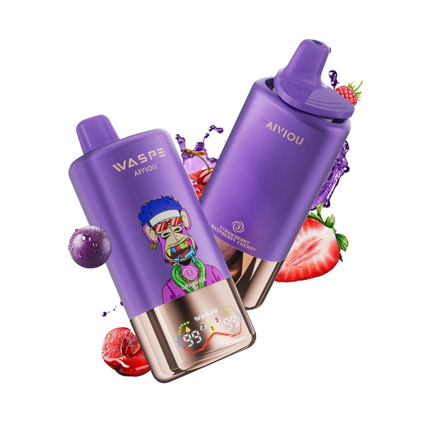 Amazon | 【60000回】Waspe 電子タバコ 使い捨て 60000回吸引可能 54ml