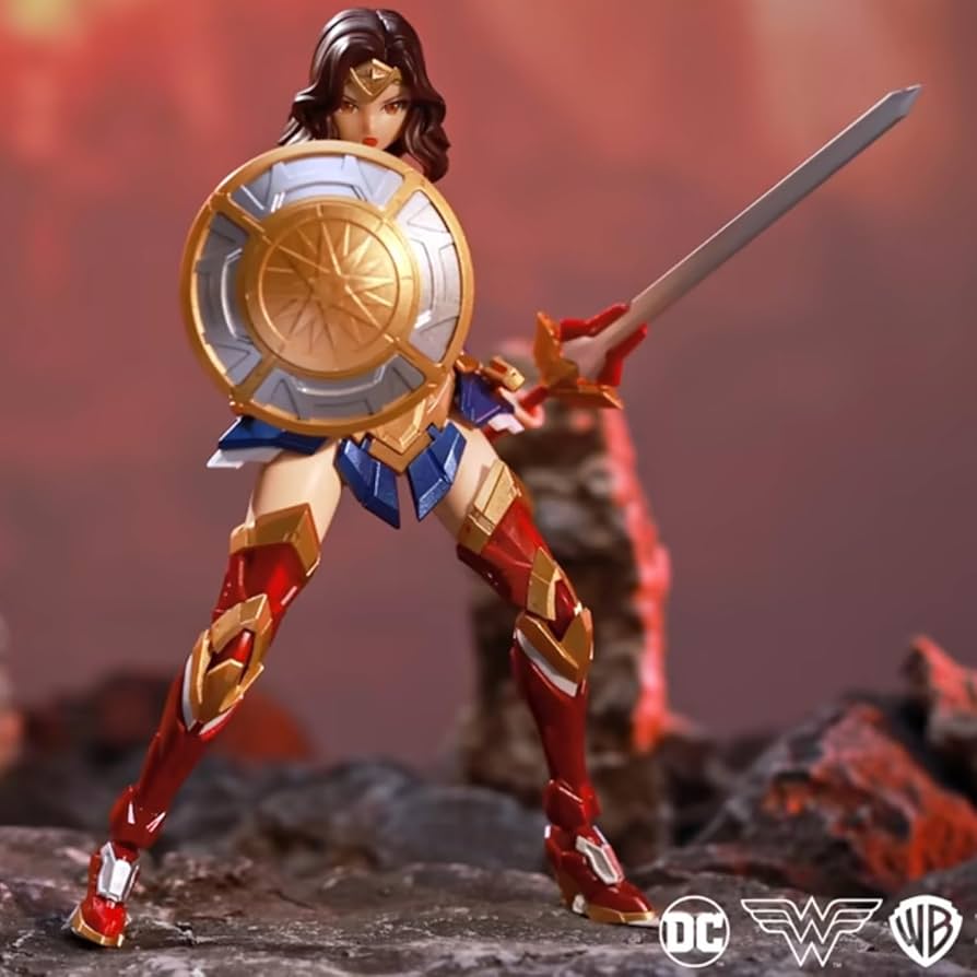 Amazon | 将魂姫 MS GENERAL＆DC ワンダーウーマンゴールド鎧 戦