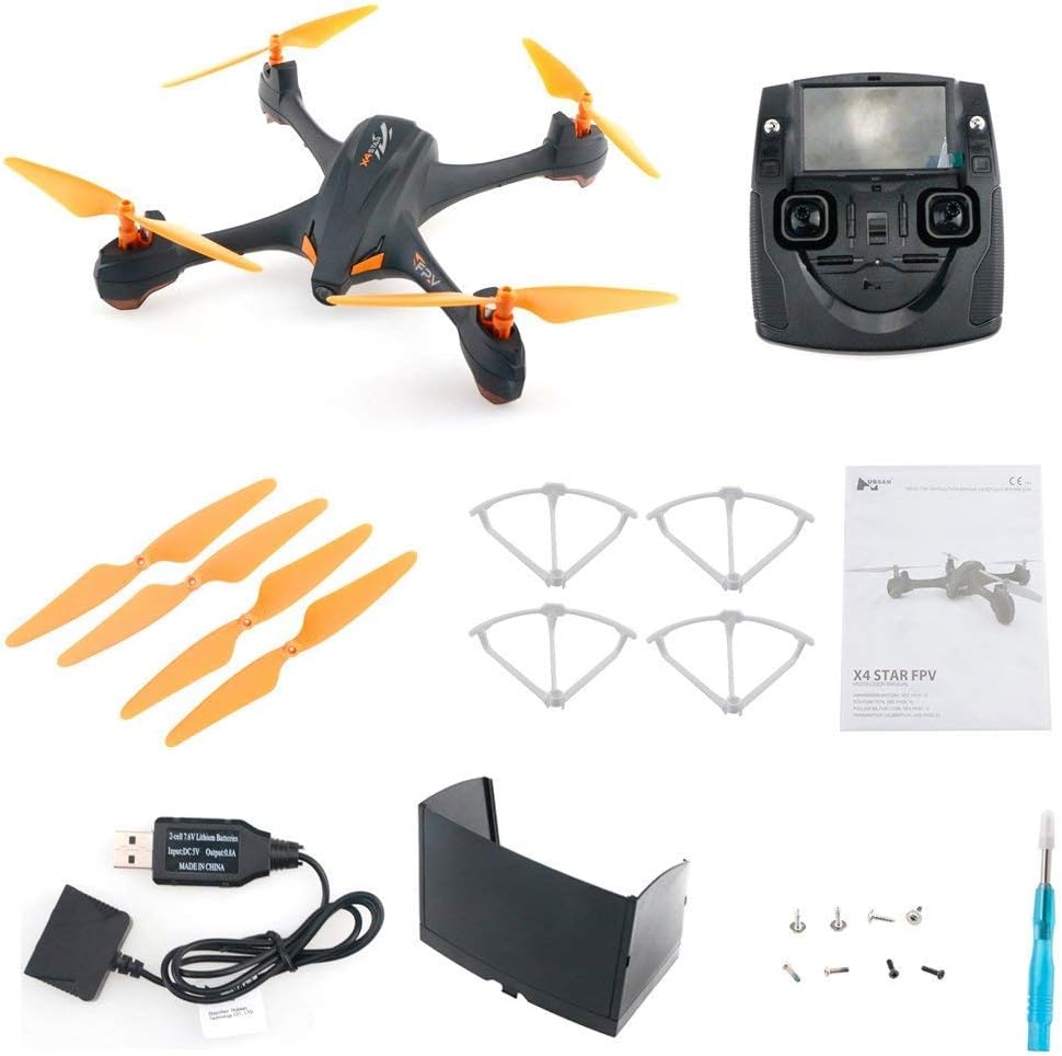 HUBSAN H507D X4 Star 5.8G FPV RC Quadcopter with HD 720P Camera GPS Altitude Hold Follow Me Mode RTF