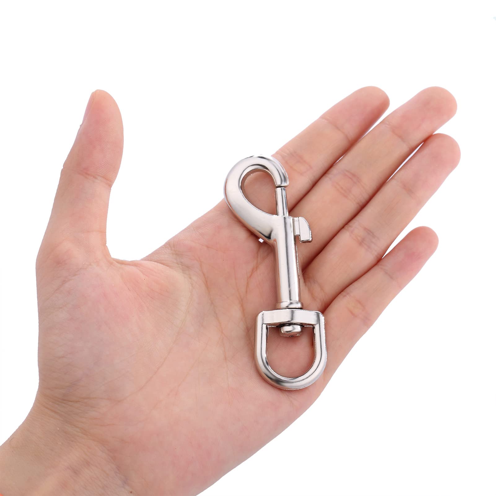 Correa para perro, broche de clip de correa, clip giratorio, resistente para mascotas, 6 unidades para enlazar el collar de mascotas
