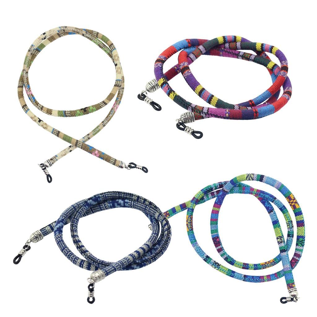 STYLEHEAVEN 4 Pieces Bohemian Style Cotton Eyeglasses Cord Rope Sunglasses Holder Strap|Health & Beauty|Vision Care|Other Vision Care-picture-20