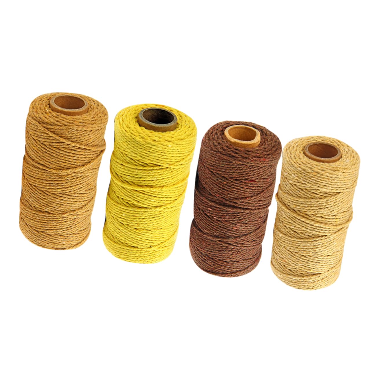 Corde à tricoter artisanale en lot de 4 pour la confection de tapis et corbeilles en fil
