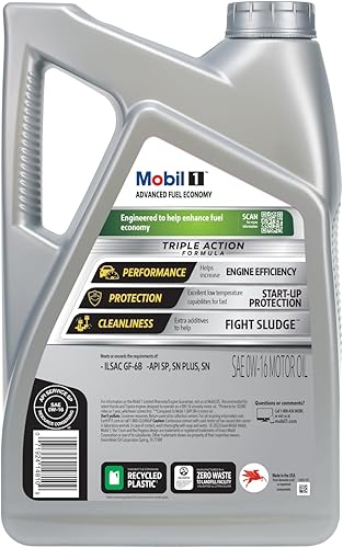 Miniatura 128 de Mobil 1 - Aceite sintético High Mileage 10W-40 para motor, 5 cuartos de galón