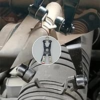 Vista 6 de JANNO Juego de 4 alicates de abrazadera de manguera, herramienta de abrazadera de manguera de agua y combustible para automóvil, alicates de resorte