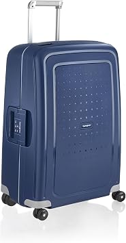 Samsonite S'Cure - Spinner M Suitcase, M 69 cm, 79 L, Blue Dark Blue